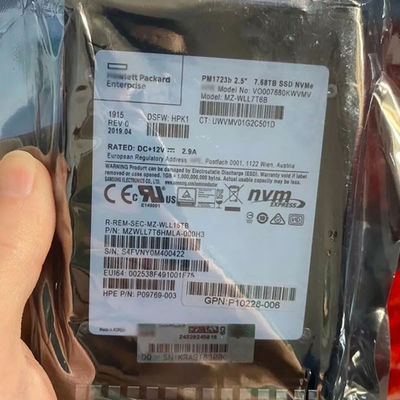 7.68TB PM1723b এসএসডি NVME MZ-WLL7T6B U.2 MZWLL7T6HMLA-000H3 2.5 &quot;এসএসডি
