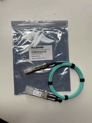 মেলানোক্স সামঞ্জস্যপূর্ণ QDD-400G-A10 গতির ডেটা ট্রান্সমিশনের জন্য সক্রিয় অপটিক্যাল ক্যাবল