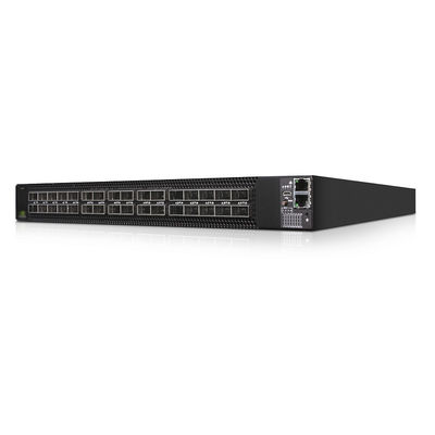 32-পোর্ট ওপেন ইথারনেট সুইচ মেলানোক্স MSN3700-VS2F স্পেকট্রাম-২ পোর্ট সহ 200GBE ভিত্তিক