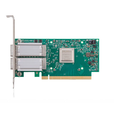 25GbE ডুয়াল পোর্ট SFP28 PCIe3.0 X8 নেটওয়ার্ক ইন্টারফেস কার্ড MCX4121A-ACAT