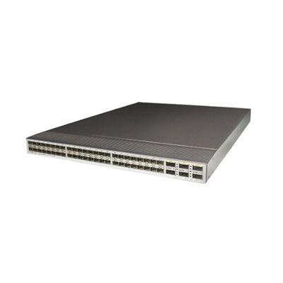 CE6863-48S6CQ-F 48*25G SFP28 6*100G QSFP28 নেটওয়ার্ক সুইচ পারফরম্যান্সের জন্য 1U চ্যাসি
