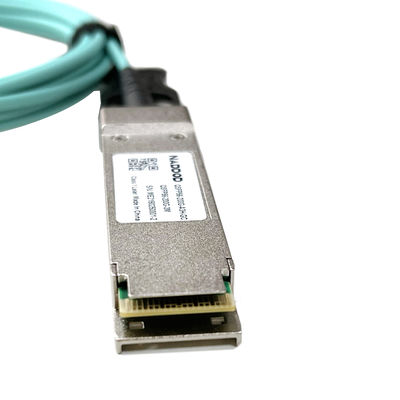 EDR 100Gb/S QSFP28 15m AOC IB সক্রিয় অপটিক্যাল ক্যাবল Mellanox সামঞ্জস্যপূর্ণ