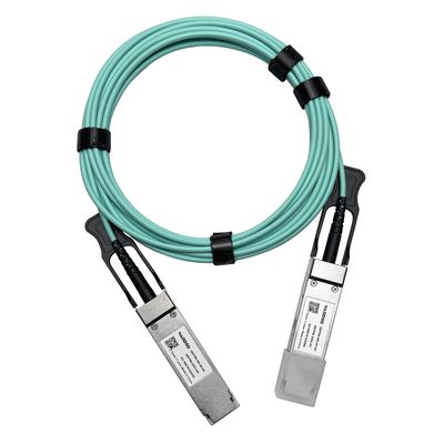 EDR 100Gb/S QSFP28 15m AOC IB সক্রিয় অপটিক্যাল ক্যাবল Mellanox সামঞ্জস্যপূর্ণ