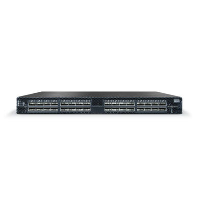 MSN3700-CS2F 100GbE 1U ওপেন ইথারনেট সুইচ 32 QSFP28 পোর্ট 2 PS এসি x86 সিপিইউ স্ট্যান্ডার্ড গভীরতা P2C বায়ু প্রবাহ