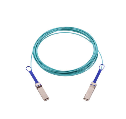 QSFP LSZH Aoc অ্যাক্টিভ অপটিক্যাল ক্যাবল Mellanox Naddod MFA1A00-E005 IB EDR