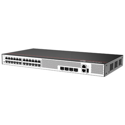 S5735-L24T4S-A1 24*10/100/1000BASE-T পোর্ট 4*GE SFP পোর্ট এসি পাওয়ার আইপি রাউটিং OSPFv3