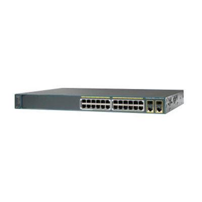 24 পোর্ট PoE SFP LAN বেস সুইচ WS-C2960-24PC-L এর সাথে আপনার নেটওয়ার্ক পারফরম্যান্স আপগ্রেড করুন