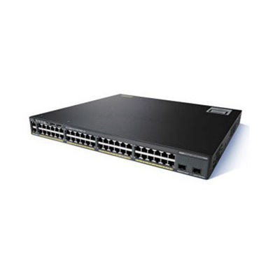স্টক 2960X 48 পোর্ট গিগাবিট 10G SFP POE স্তর 2 নেটওয়ার্ক সুইচ WS-C2960X-48FPD-L