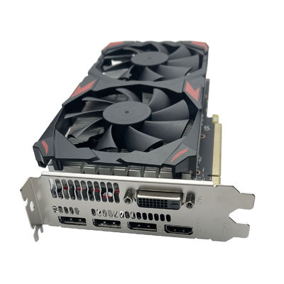 PCI E 3.0x16 কার্ড বাস AMD RX580 4GB গ্রাফিক্স কার্ড ওয়ার্কস্টেশন ডেস্কটপের জন্য