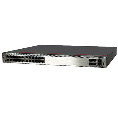 24 পোর্ট S5731-H24P4XC 10/100/1000BASE-T এবং 4*10GE SFP সুইচ চ্যাসি ওজন 8.6kg