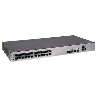 ভিএলএএন সমর্থন CloudEngine S5735-L24P4X-A 24 পোর্ট গিগাবিট 4 10 জি অপটিক্যাল পিওই নেটওয়ার্ক পরিচালিত সুইচ