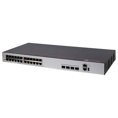 ভিএলএএন সমর্থন CloudEngine S5735-L24P4X-A 24 পোর্ট গিগাবিট 4 10 জি অপটিক্যাল পিওই নেটওয়ার্ক পরিচালিত সুইচ