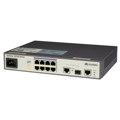 S2700-9TP-SI-AC 8 পোর্ট ইথারনেট 10/100 নেটওয়ার্ক সুইচ 32 গিগাবাইট / সেকেন্ড সুইচিং ক্ষমতা সহ